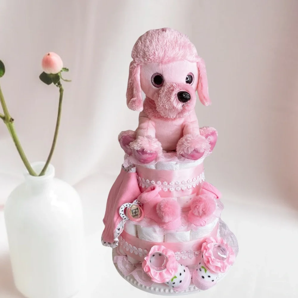 Dog Diaper Cake, Baby Shower Gift